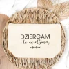 Etui/saszetka bawełniana KOKONKI "Dziergam..." / duża