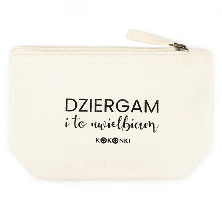 Etui/saszetka bawełniana KOKONKI "Dziergam..." / duża
