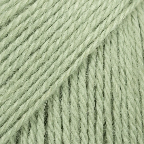 Włóczka Drops Alpaca 9038 / zielona szałwia / uni colour