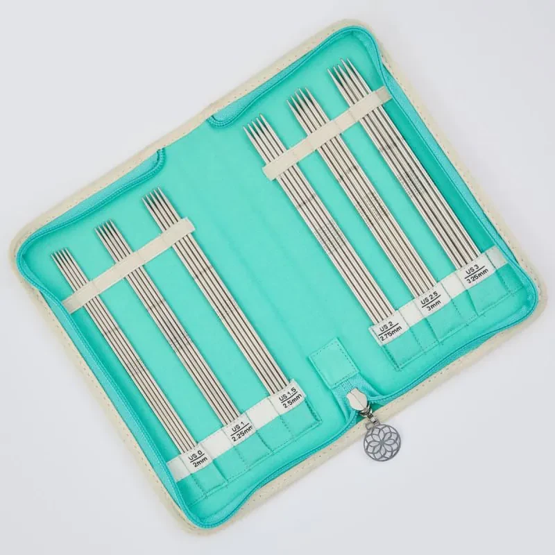 Zestaw drutów pończoszniczych / do skarpet KnitPro Mindful The Gracious Set double-pointed / 36332