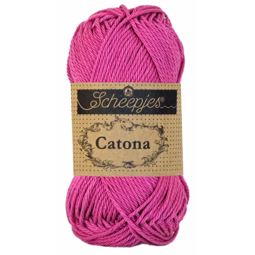 Włóczka Scheepjes Catona 251 / 50 g - róża