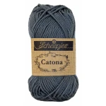 Włóczka Scheepjes Catona 393 / 50 g - antracyt