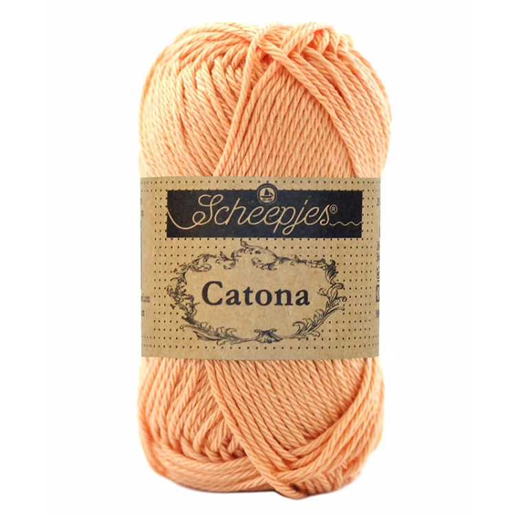 Włóczka Scheepjes Catona 414 / 50 g - łosoś