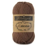 Włóczka Scheepjes Catona 507 / 50 g - czekolada