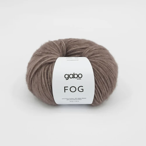 Włóczka Gabo Wool Fog 6308 / ziemisty brąz