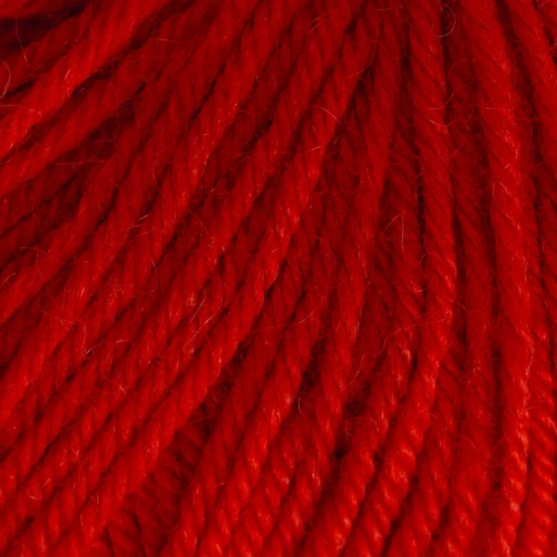 Włóczka Gabo Wool Baby Alpaca 1301 / szkarłatna czerwień