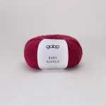 Włóczka Gabo Wool Baby Alpaca 1216 / burgundowa czerwień