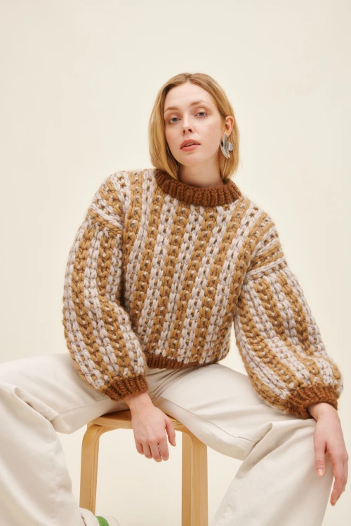 Książka 52 Weeks of Chunky Knits / Line Publishing - w języku angielskim