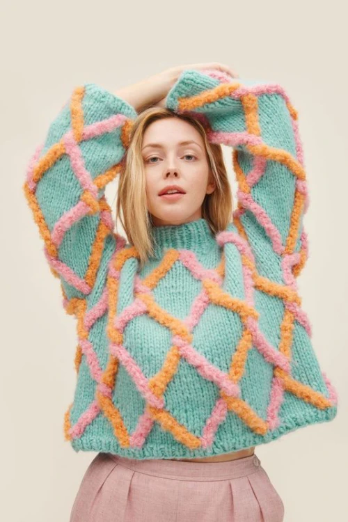 Książka 52 Weeks of Chunky Knits / Line Publishing - w języku angielskim