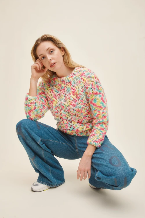 Książka 52 Weeks of Chunky Knits / Line Publishing - w języku angielskim