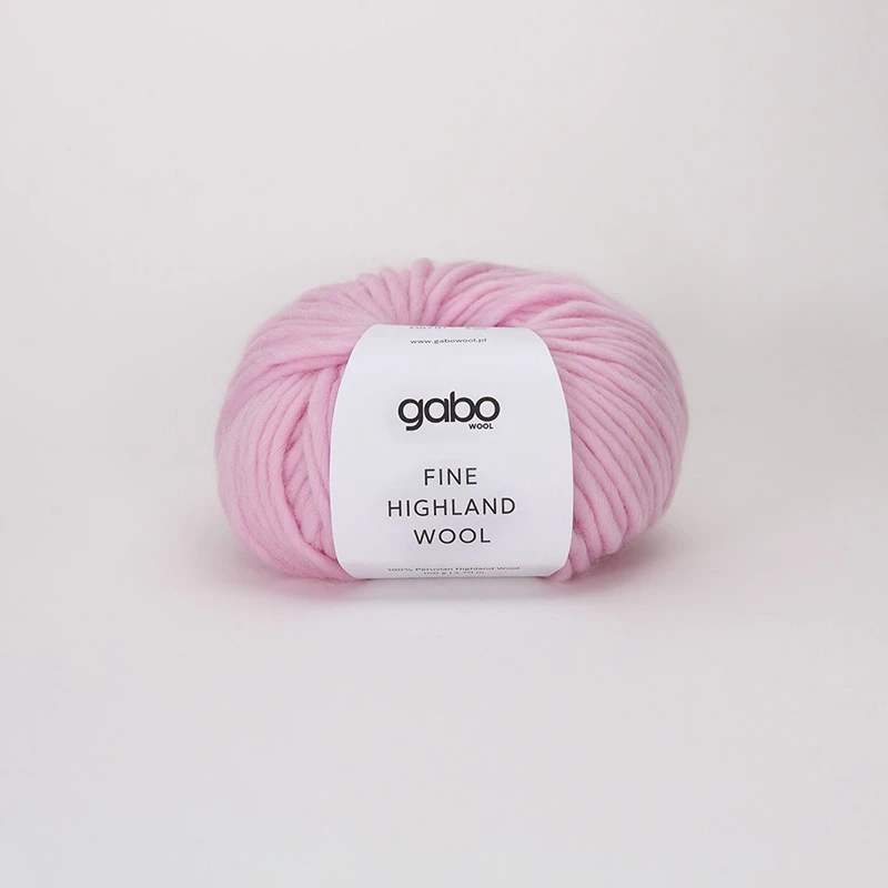 Włóczka Gabo Wool Fine Highland Wool 2520 / mglista peonia