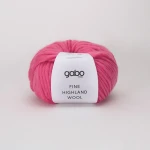 Włóczka Gabo Wool Fine Highland Wool 2007 / candy róż