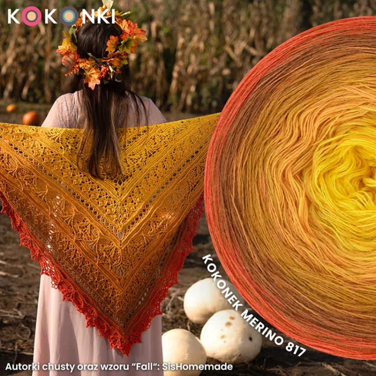 Autorki chusty oraz wzoru “Fall“: SisHomemade