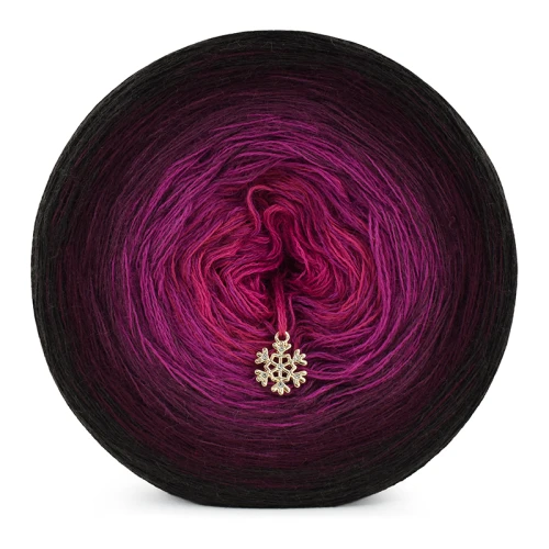 KOKONEK Merino 819 Light up - Czekolada/wino/burak/jeżyna/fuksja