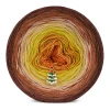 KOKONEK Merino 826 Pinch of cinnamon - Miedź melanż/toffi/ciepły beż/złoty/koniak