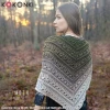 KOKONEK Merino 824 - Lniany/safari/orzech melanż/khaki/khaki melanż