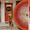 KOKONEK Merino 822 Santa, I'm waiting - Koniak/cegła/malwa/ciepły beż/jasny beż