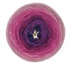 KOKONEK Merino 490 - Brudny róż/piwonia/jeżyna/fiolet