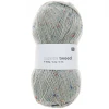 Włóczka skarpetkowa Rico Design Superba Tweed 4ply 007 / jasny szary