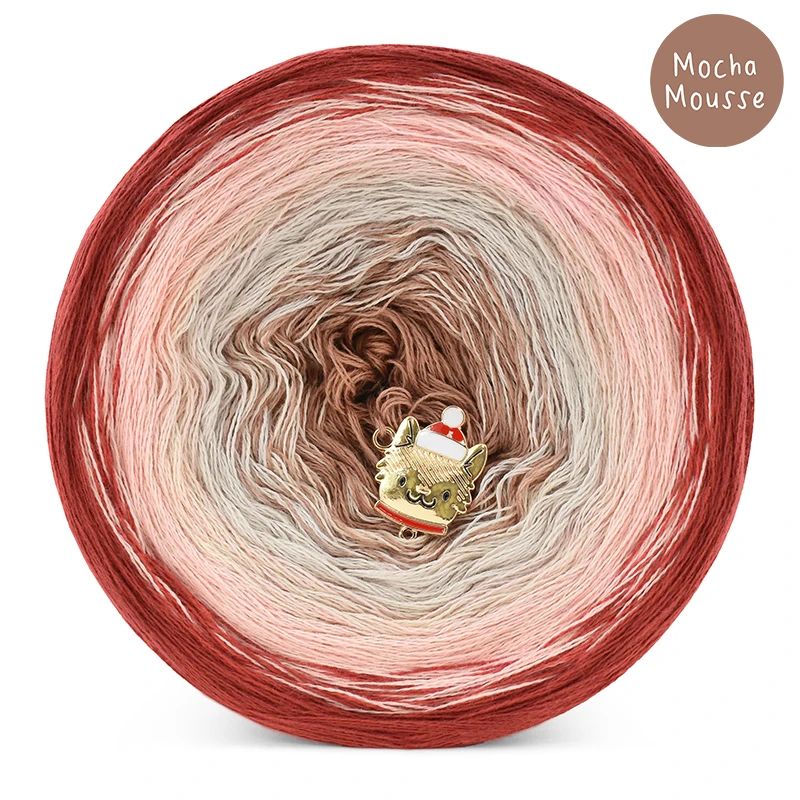 KOKONEK Nature NT064 Mocha Mousse 1 - Cegła/łososiowy/beż/kakao
