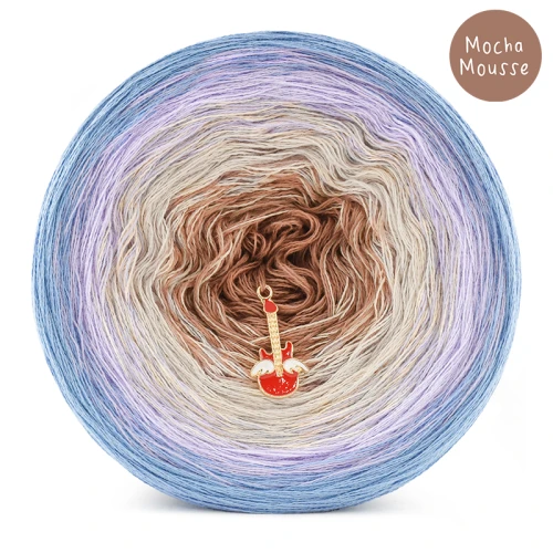 KOKONEK Nature NT033 Mocha Mousse 2 - Denim/lawenda/beż/kakao
