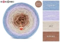 KOKONEK Nature NT033 Mocha Mousse 2 - Denim/lawenda/beż/kakao