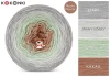 KOKONEK Nature NT030 Mocha Mousse 5 - Szary/jasny szary/szałwia/kakao