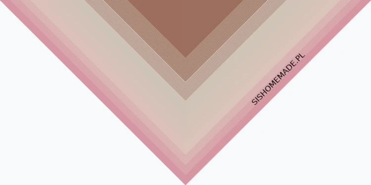 KOKONEK Nature NT031 Mocha Mousse 4 - Kakao/beż/brudny róż/malinowy róż