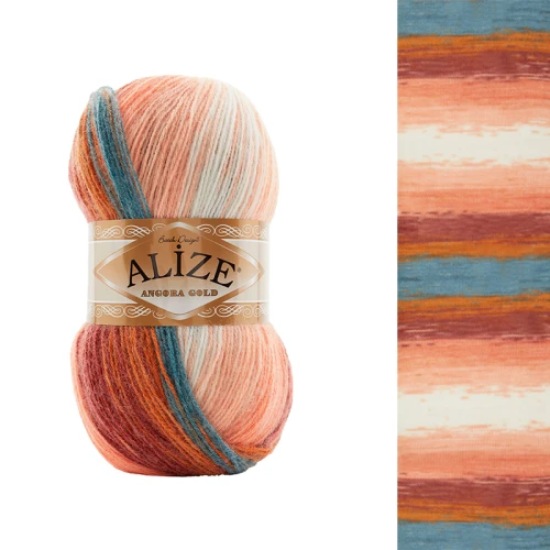 Włóczka Alize Angora Gold Batik 8023