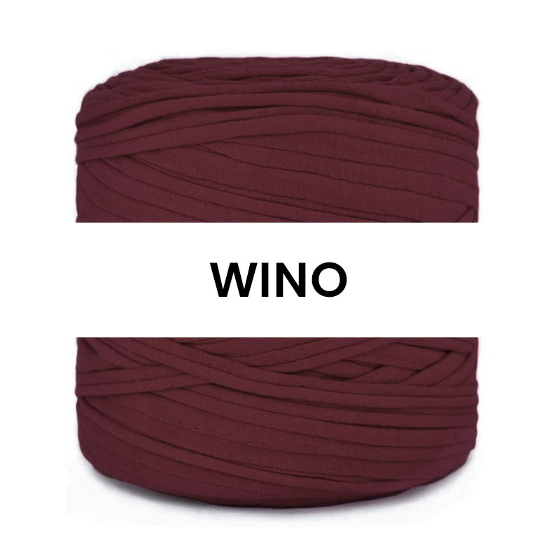T-shirt Yarn Cotton Spaghetti / wino