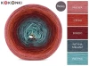 KOKONEK Merino 831 TSJ Sorpresa - Malwa/cegła/bordo/patyna melanż/patyna