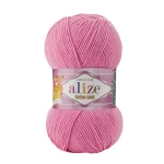 Włóczka Alize Cotton Gold 264 / ciemny róż / 100g  