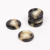 Guzik Drops imitacja rogu mocha / 18 mm / 712