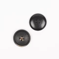 Guzik Drops imitacja drewna opalane / 23 mm / 706