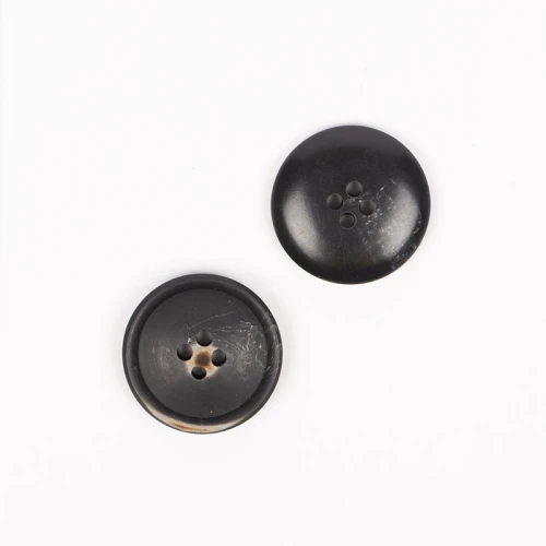Guzik Drops imitacja drewna opalane / 23 mm / 706