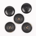 Guzik Drops imitacja drewna opalane / 23 mm / 706