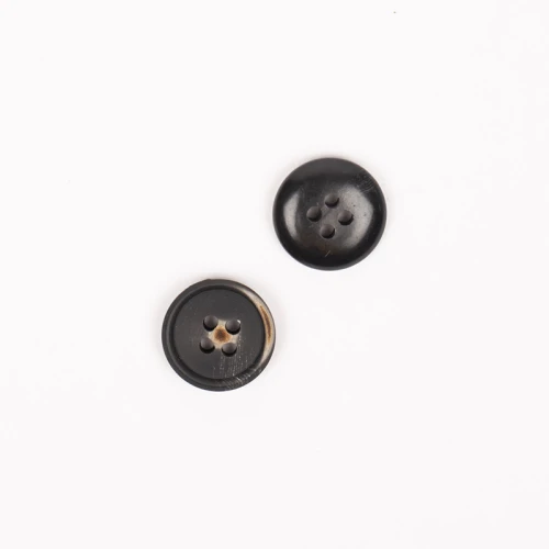 Guzik Drops imitacja drewna opalane / 15 mm / 705