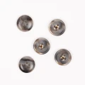 Guzik Drops imitacja drewna mocha / 15 mm / 701