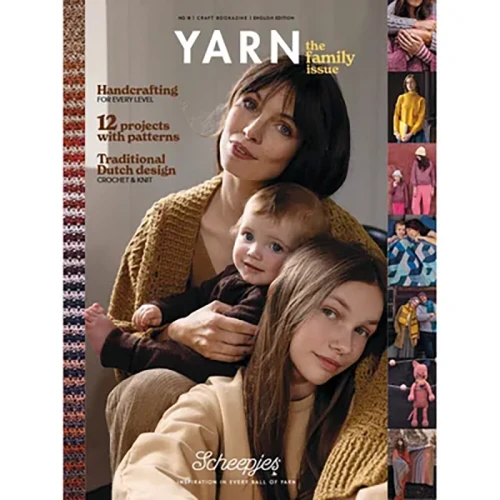 Magazyn Scheepjes Yarn / nr 18 / The Family Issue / w języku angielskim