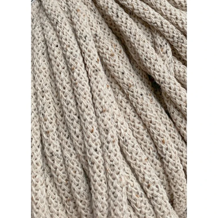 Sznurek pleciony bawełniany Bobbiny Premium / Leopard / 5mm / 100m