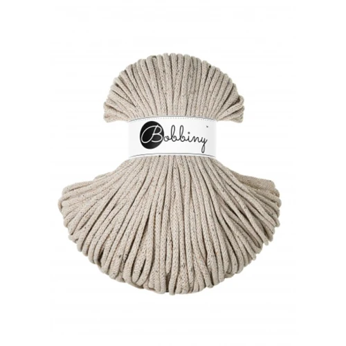 Sznurek pleciony bawełniany Bobbiny Premium / Leopard / 5mm / 100m