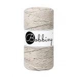 Sznurek skręcany bawełniany Bobbiny Macrame Cord / Leopard / 3mm / 100m