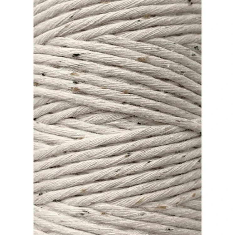 Sznurek skręcany bawełniany Bobbiny Macrame Cord / Leopard / 3mm / 100m
