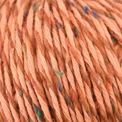 Włóczka Stenli Merino Tweed 24405 / brzoskwinia z koniakiem
