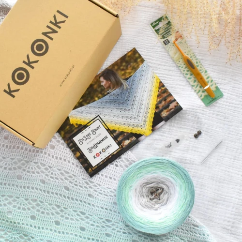 Zestaw na chustę SisLove Short 150A / szydełko / KOKONEK_Classic B120