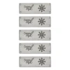 Zestaw metek altara / nubuk premium "Dzieło rąk" / śnieżka / szary / 20 x 60 mm / 5 szt.