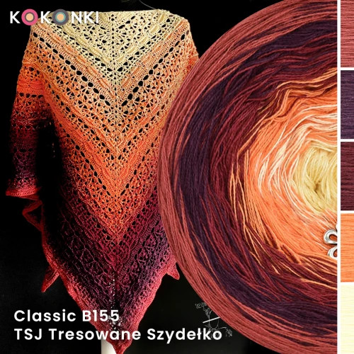Autor wzoru i chusty Stella: TSJ - TresowaneSzydełko