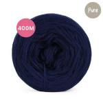 KOKONEK_Pure Mono jeden kolor -  navy / 3 nitki / 400 m / 80 g - GOTOWY