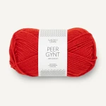 Włóczka Sandnes Garn Peer Gynt 4018 / szkarłat