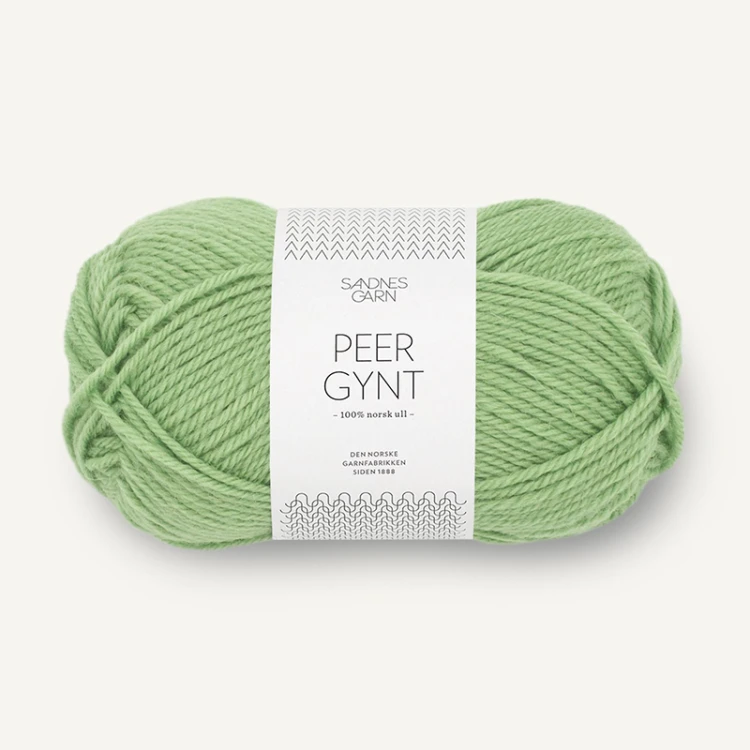 Włóczka Sandnes Garn Peer Gynt 8733 / jasna zieleń